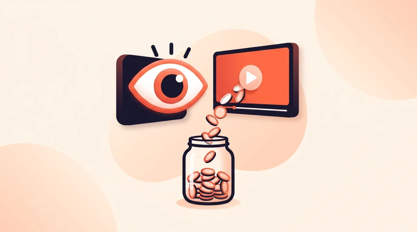 Ilustração de capa: Quanto Paga 1 Milhão de Views em Cortes (TikTok, Shorts, Reels) — Cortes na Prática